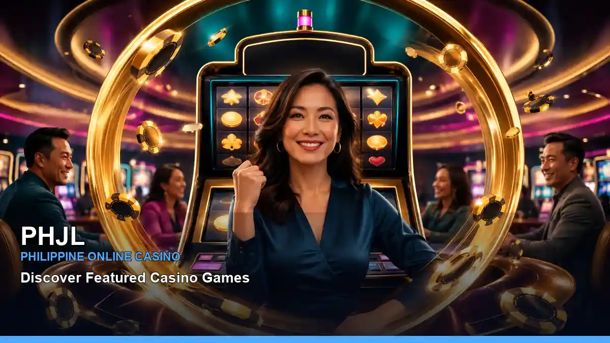 PHJL casino rewards and cashback information in a lively layout for Philippine players